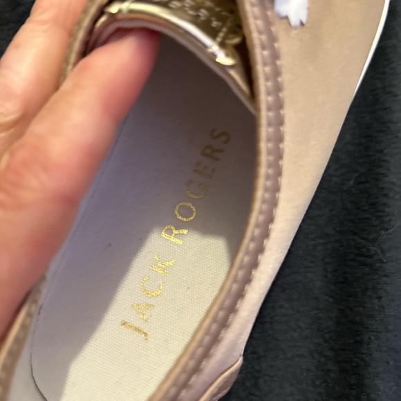 Jack Rogers Lia Satin Sneaker NWOT Sz 7 1/2 - Picture 9 of 15